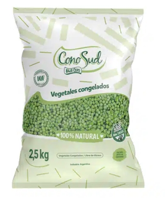 ARVEJAS IQF *2,5 KG