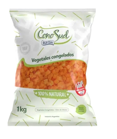 CALABAZA EN CUBOS IQF *1 KG