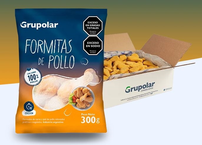 FORMITA DE POLLO *300 grs. (GRUPOLAR)