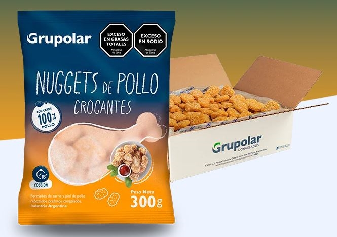 NUGGET CROCANTE DE POLLO *300 grs.